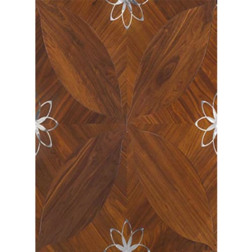 Foglie D Oro Design Panels Petali Hardwood - Palm Beach - California Designs