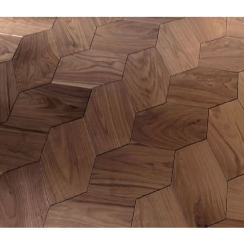 Foglie D Oro Design Panels Petali Hardwood - Palm Beach - California Designs