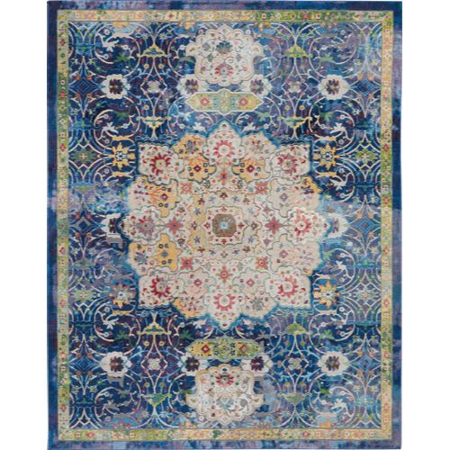 Ankara Global Anr03 by Nourison - Blue