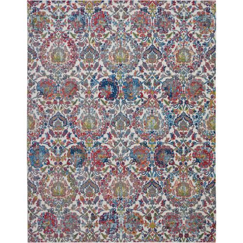 Ankara Global Anr06 by Nourison - Ivory/Blue