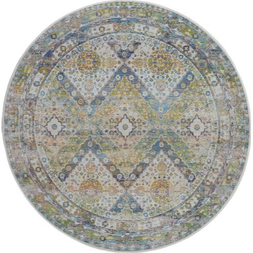 Ankara Global Anr07 by Nourison - Blue/Green