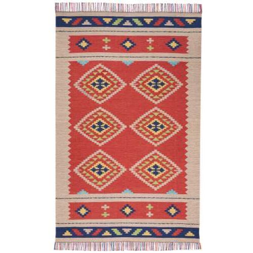 Baja Baj02 by Nourison - Red/Beige