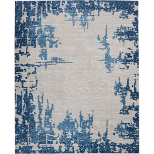 Etchings Etc04 by Nourison - Ivory/Blue