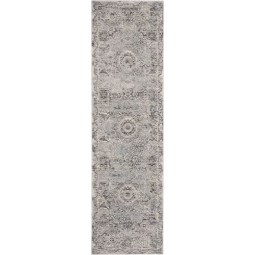 Grand Expressions Ki52 by Nourison - Dark Grey Ivory