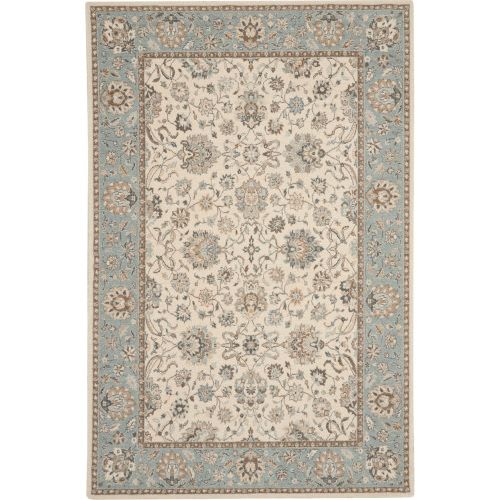 Living Treasures Li16 by Nourison - Ivory/Aqua