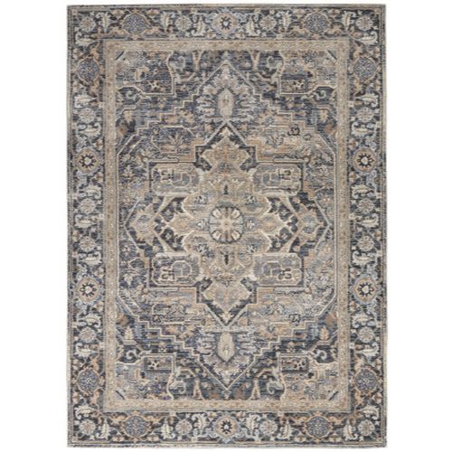 Moroccan Celebration Ki381 by Nourison - Navy