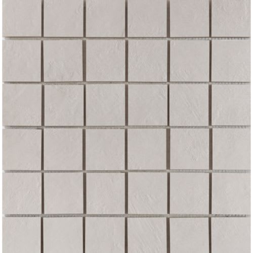 Newton by Happy Floors - White Natural - 12X12 Mosaic