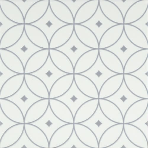 Atom Gray 10" X 10"