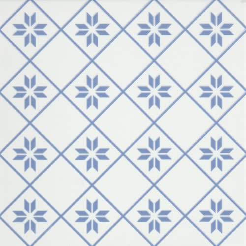 Petal Blue 10" X 10"