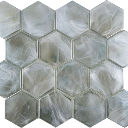 Splash by Emser Tile - Moss / 3" Hex