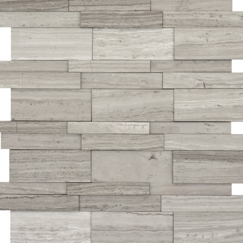 Metro by Emser Tile - Gray - 3d Linear Honed