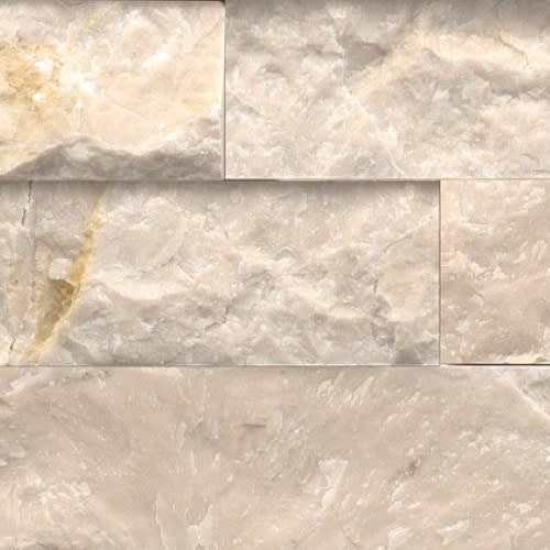 Structure by Emser Tile - Structure Stacked Ledger Ivory (Marble) 6” X 24”