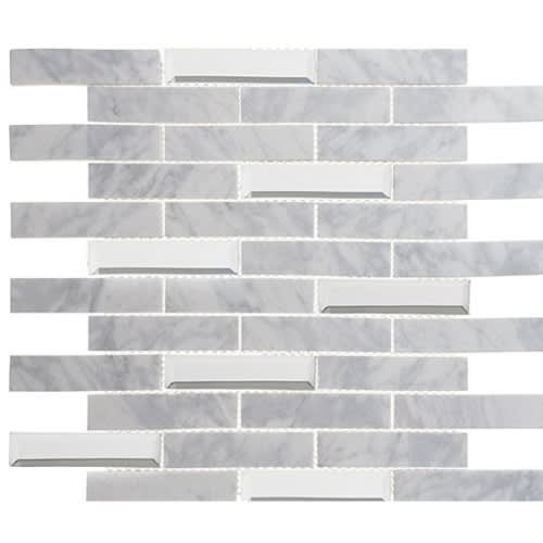 Beveled Castle Collection by Glazzio Tiles - Whitecliff Hall