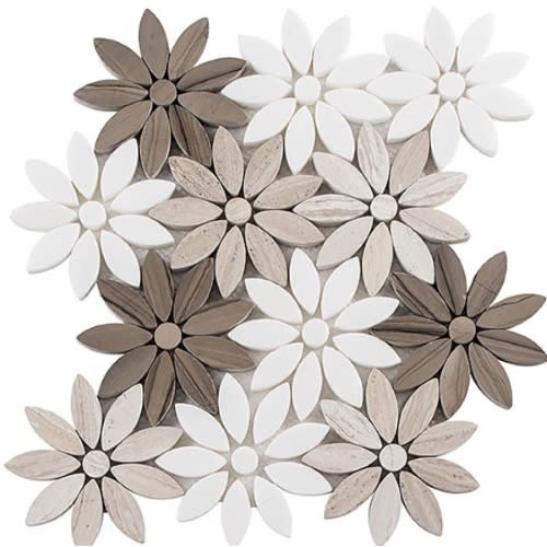 Bouquette Collection by Glazzio Tiles - Fresh Bouquet