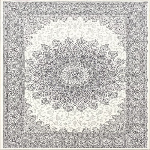 Ancient Garden - Cream/Grey by Dynamic Rugs - 