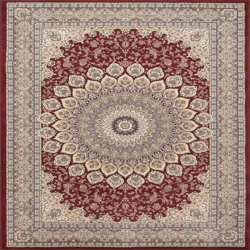 Ancient Garden - Red by Dynamic Rugs - 