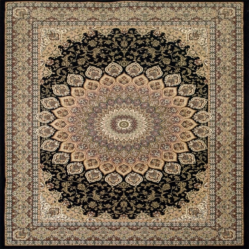 Ancient Garden - Navy by Dynamic Rugs - 