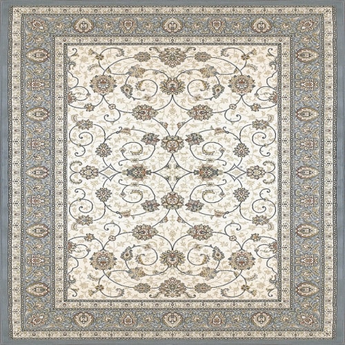 Ancient Garden - Ivory/Light Blue by Dynamic Rugs - 