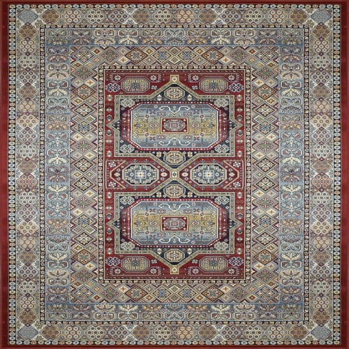 Ancient Garden - Red by Dynamic Rugs