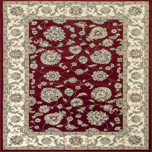 Ancient Garden - Red/Ivory by Dynamic Rugs - 