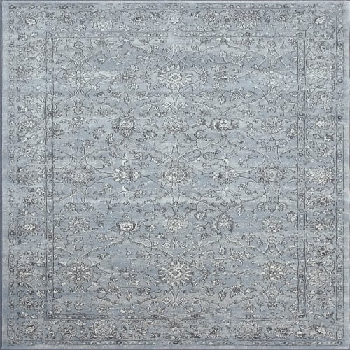 Ancient Garden - Steel Blue/Cream by Dynamic Rugs - 