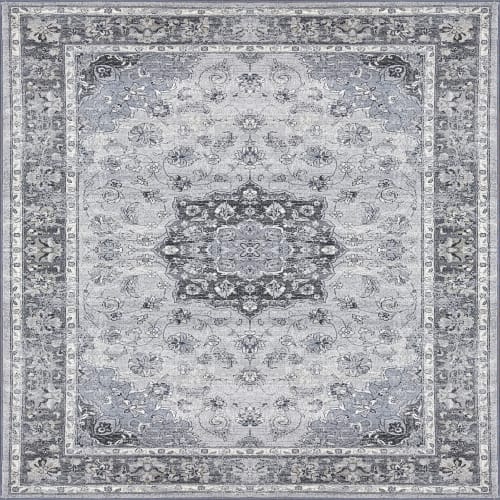 Ancient Garden - Silver/Grey by Dynamic Rugs - 