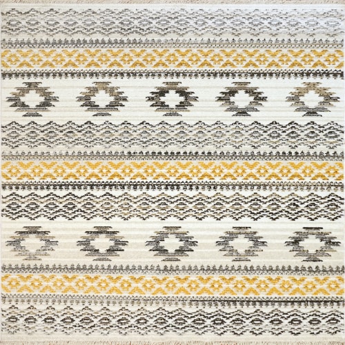 Avery - Ivory/Grey/Gold by Dynamic Rugs - 