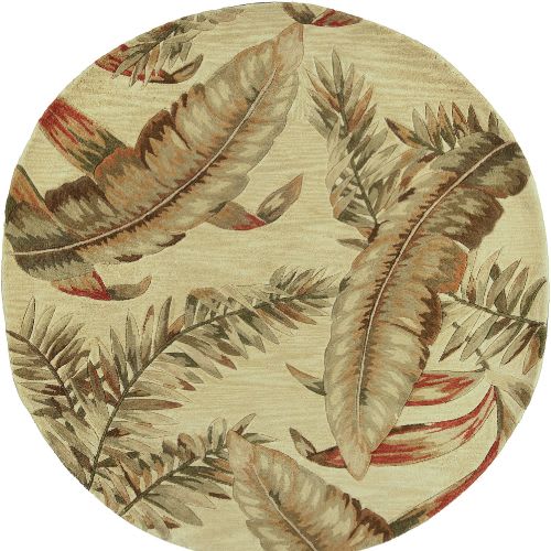 Sparta-3124-Ivory  Ferns by Kas - 