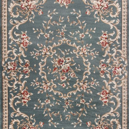 Avalon-5602-Slate Blue Aubusson by Kas - 