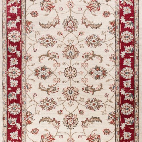 Avalon-5613-Ivory/Red Mahal by Kas - 