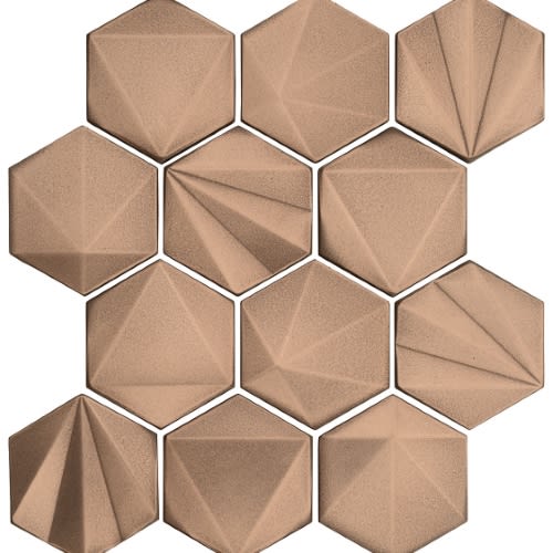 Geometal by Marazzi - Bronze - Hex