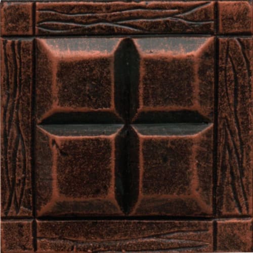 Armor by Dal-Tile - Guilded Copper - Deco 1 X 12 - Style 2