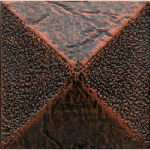 Armor by Dal-Tile - Guilded Copper - Deco 2 X 2 - Style 4