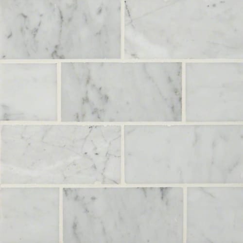 Carrara White - Subway 3X6