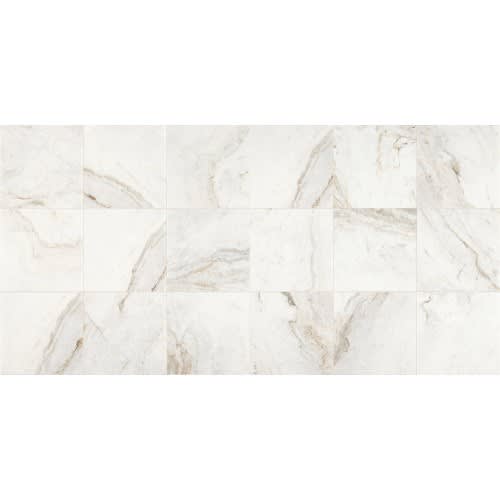 Marble Collection by Dal Tile - Daphne White 18X18 Honed