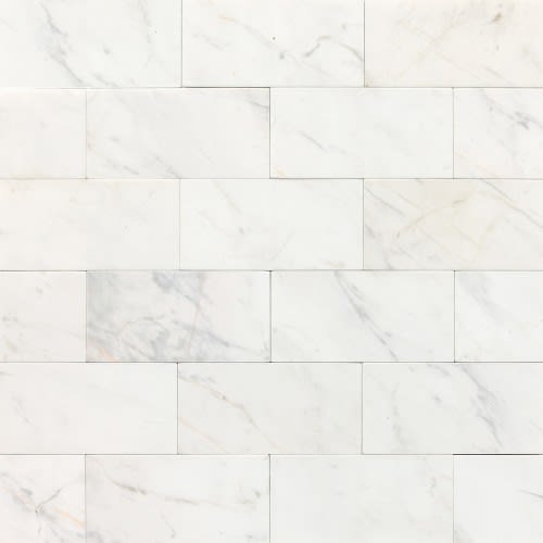 Marble Collection by Dal Tile - Contempo White 3X6 Honed