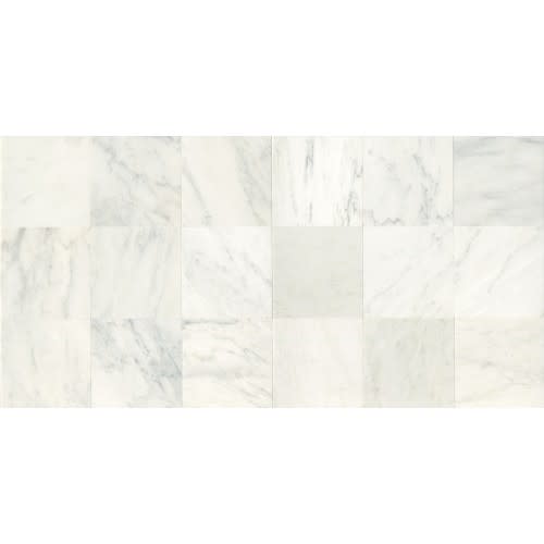 Marble Collection by Dal Tile - First Snow Elegance 12X24 Polished