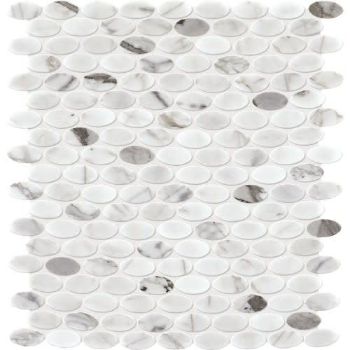 Marble Collection by Dal Tile - Venetian Calacatta Oval