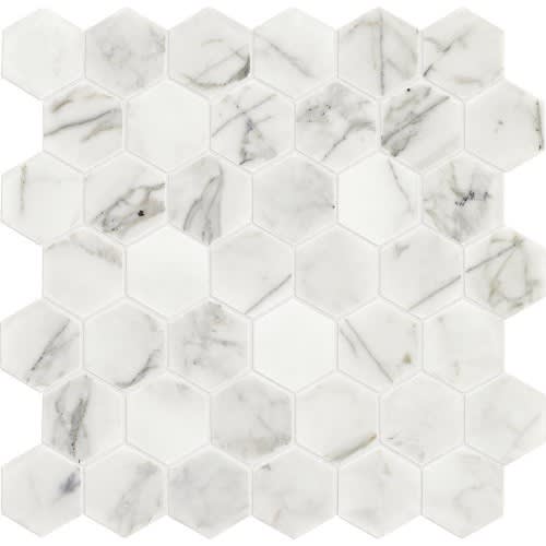 Marble Collection by Dal Tile - Venetian Calacatta Hexagon