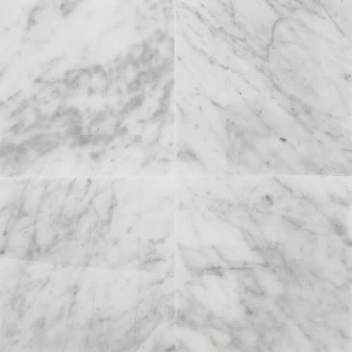 Carrara White 18X18 Honed