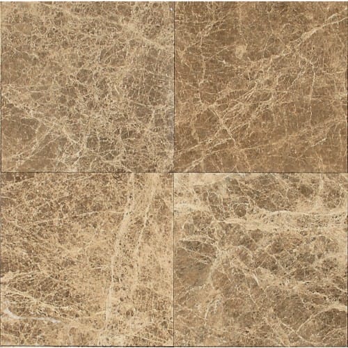 Marble Collection by Dal Tile - Emperador Light Classico 4X4 Polished