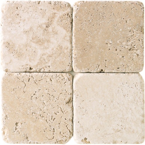 Travertine Collection by Dal Tile - Mediterranean Ivory 3X6 Textured