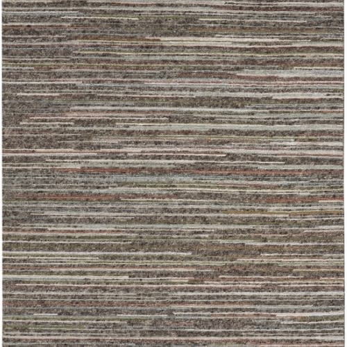 Plateau Pae01 by Nourison - Grey/Green 6' X 8'