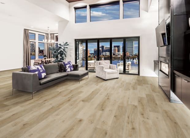 SC- Density Rigid Core Oyster Bay 100% Waterproof Luxury Vinyl