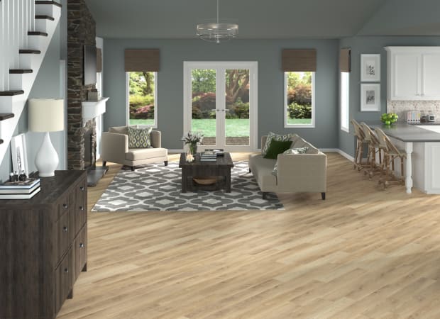 floating LVT  NovaFloor Luxury Vinyl Tile