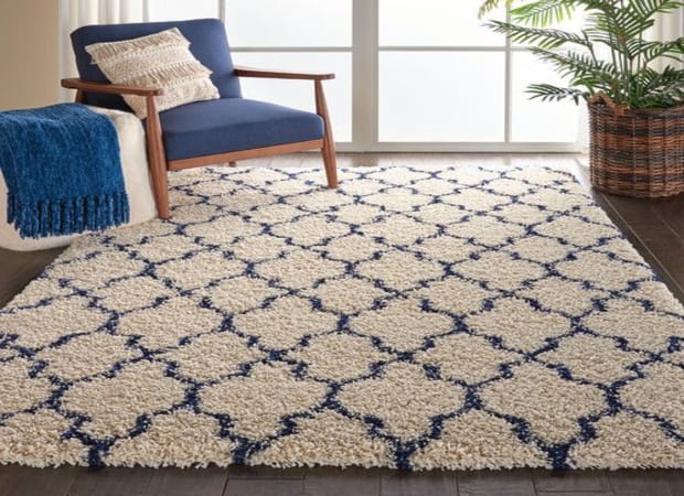 Ivory/Blue