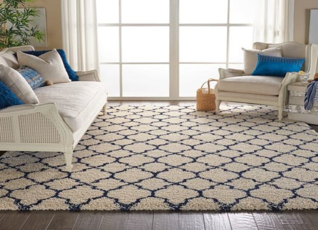 Ivory/Blue