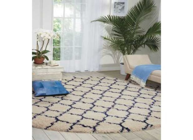 Ivory/Blue