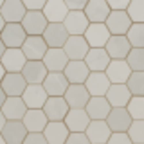 Sande in Ivory 2x2 Hex - Tile by MSI Stone