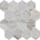 Imperial Gold Calacatta Matte Hex